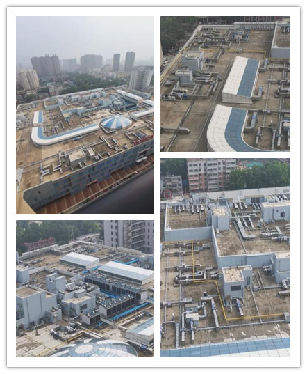 萬達(dá)廣場樓頂風(fēng)機冷卻塔噪音影響居民生活被投訴